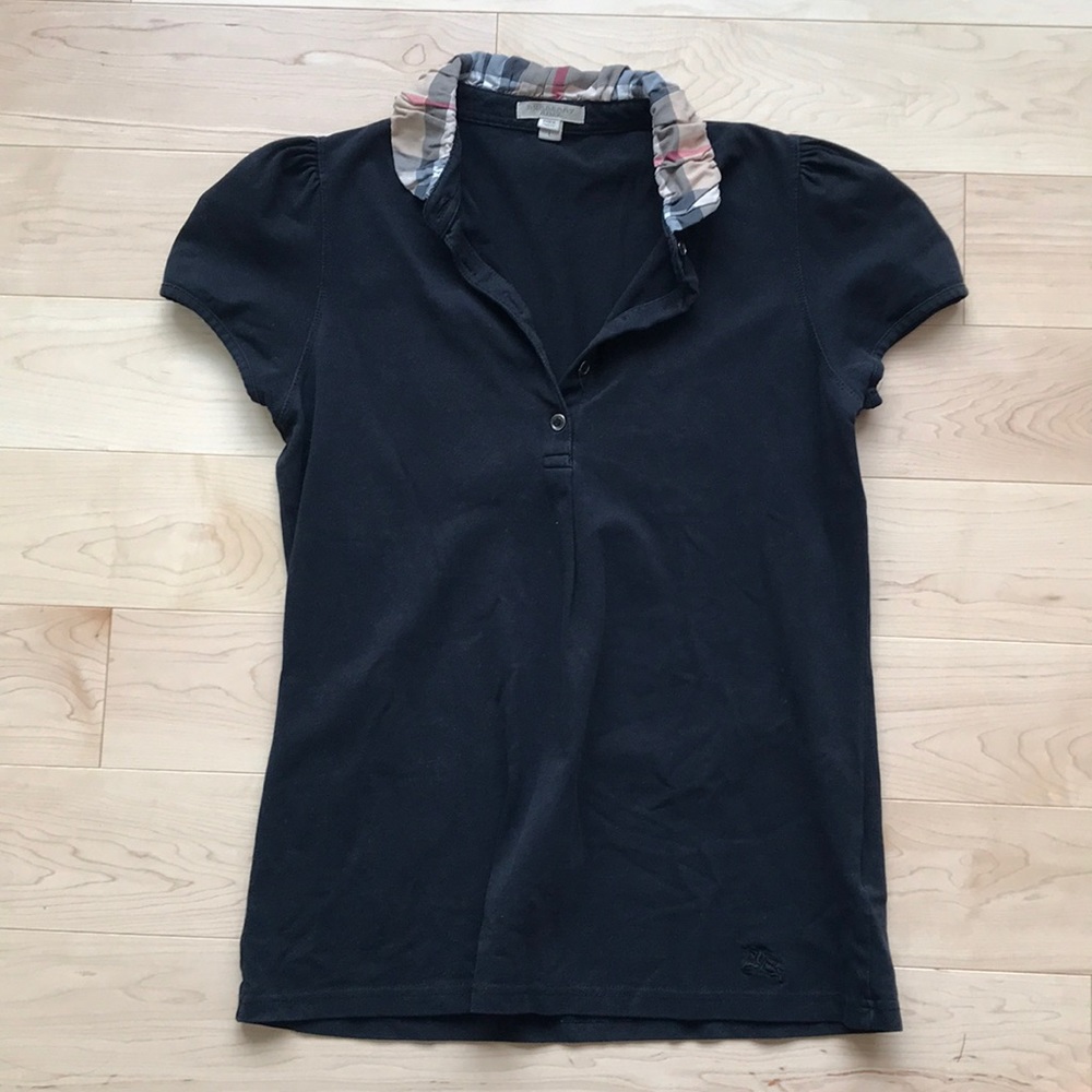 Burberry golf polo
